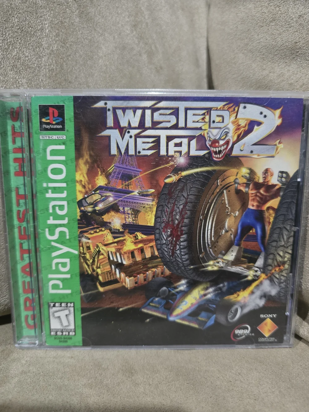 Sony PlayStation Twisted Metal 2 — Green Greatest Hits